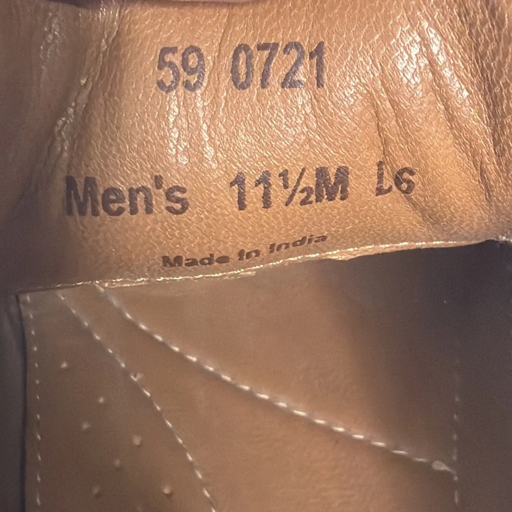 Johnston Murphy Melton 59-0721 Black Leather Cap Toe Oxford Men's Shoes 11.5 M